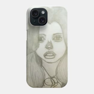 She is waiting Phone Case