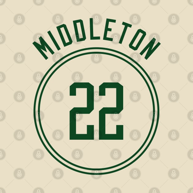 Khris Middleton Name and Number by Legendary