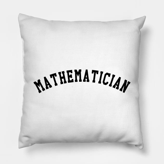 Mathematician Pillow by KC Happy Shop