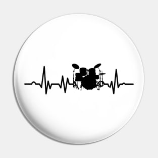 Drums Heartbeat Drummers percussionists Pin