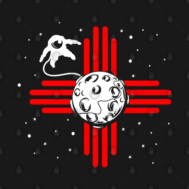 New Mexico Zia space shirt by Carlosj1313