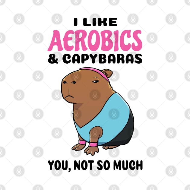 I Like Aerobics and Capybaras you not so much by capydays