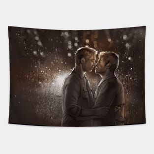 Destiel under the Rain Tapestry