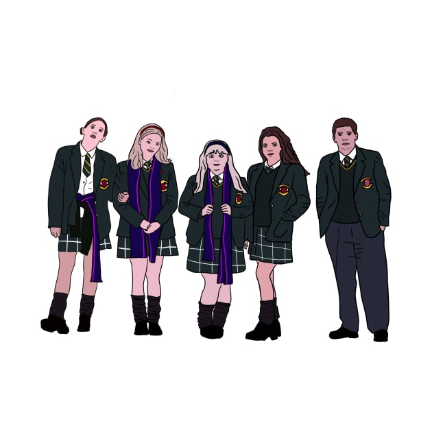 Derry Girls TV Show by BasicBeach