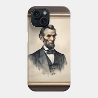 Abraham Lincoln Phone Case