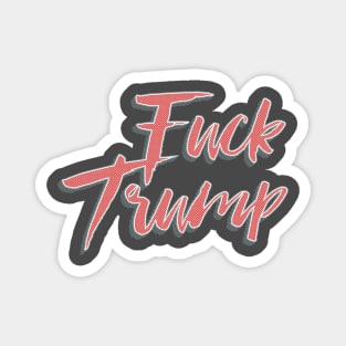 80s Fuck Trump Magnet