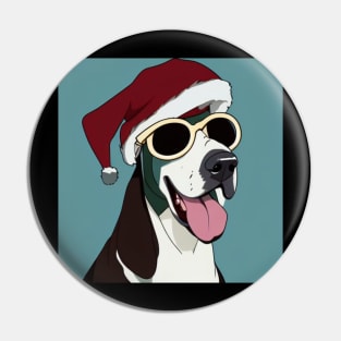 Funny great Dane design Pin