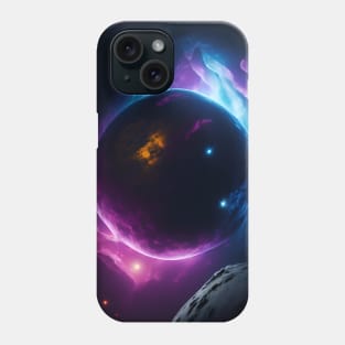 Planets Lights In Space Phone Case