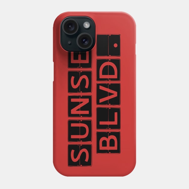 Sunset Blvd. Phone Case by Solenoid Apparel