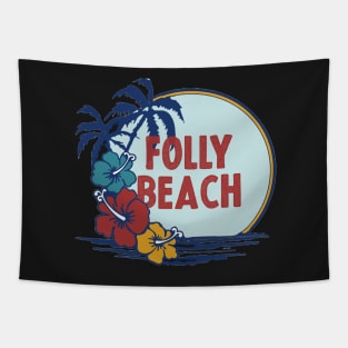 Folly Beach Decal Tapestry