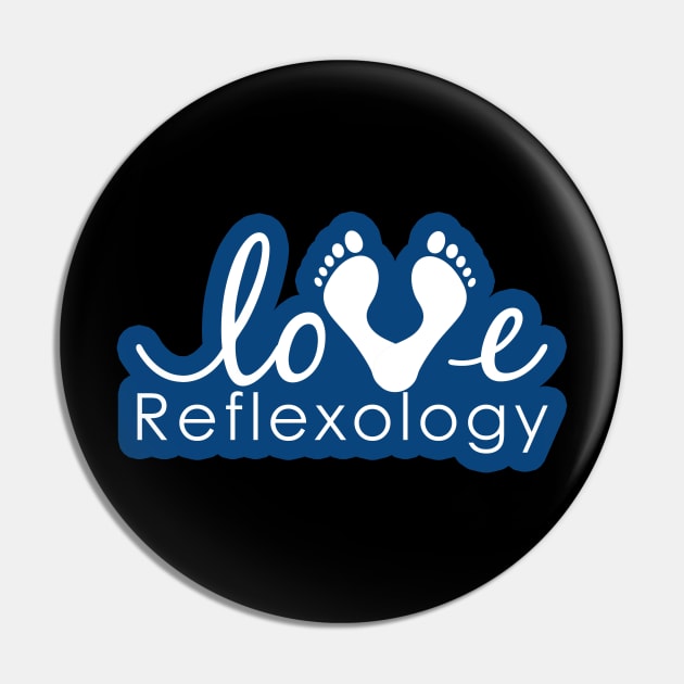 Love Reflexology - BACK of shirt placement (Blue outline) Pin by Balanceandharmonyforreflexologists