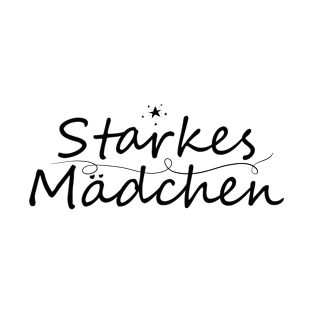 Starkes Mädchen T-Shirt