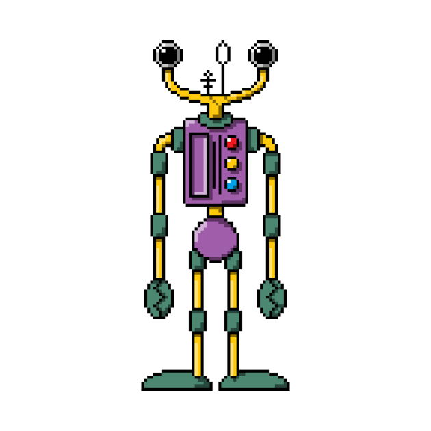 Pixel Robot 030 by Vampireslug