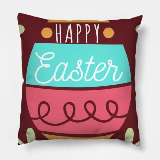 happy easter 2020 Pillow