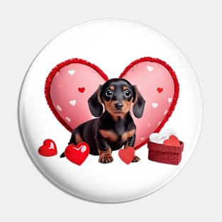 Happy Valentine's Day Pin