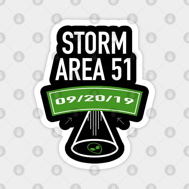 Storm Area 51 - They Can't Stop Us All Magnet by sheepmerch