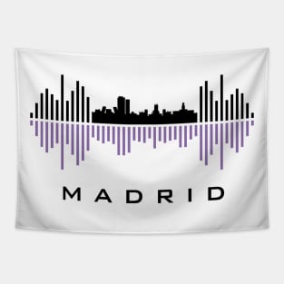 Madrid Soundwave Tapestry