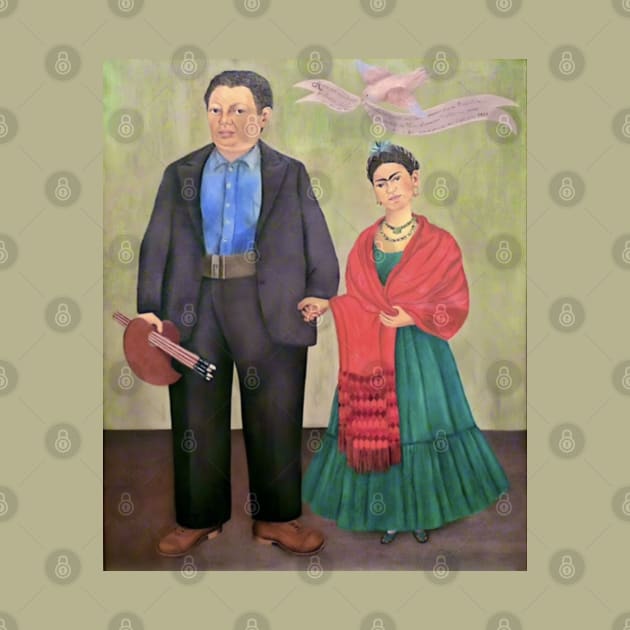 Frieda and Diego Rivera by Frida Kahlo by FridaBubble