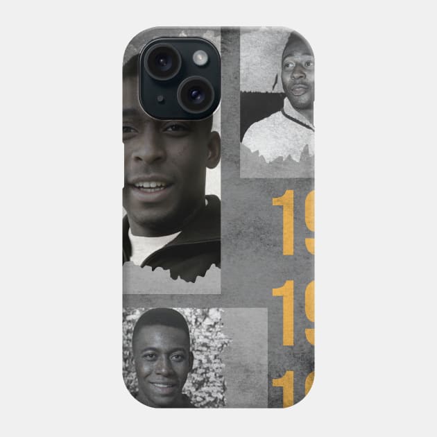 Pele,1958,1962,1970 world cup winner Phone Case by Aloenalone