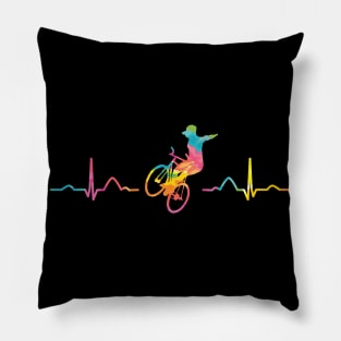 Trick Bicycling Artistic Cycling Pillow