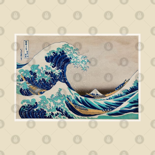 The Great Wave off Kanagawa by SteelWoolBunny