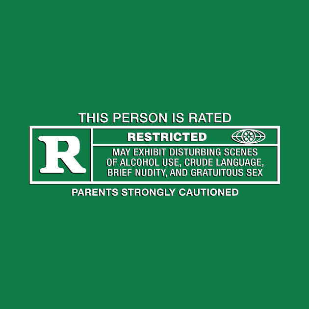Rated R College Humor TShirt TeePublic