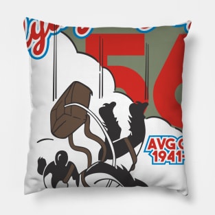 John Gilpin Bright - 56 - Flying Tigers Pillow