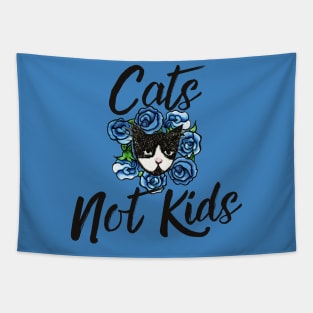 Cats not kids Tapestry