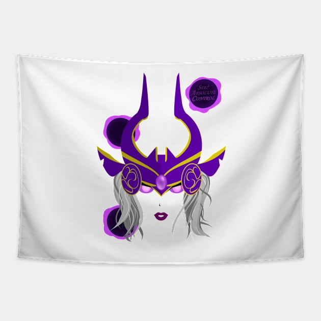 Syndra Tapestry by My4DGlasses