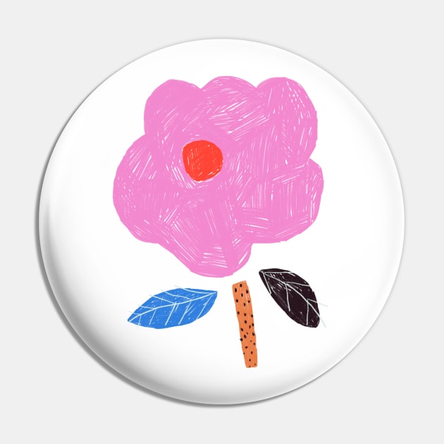 Flower Pop Pin by fossdesign