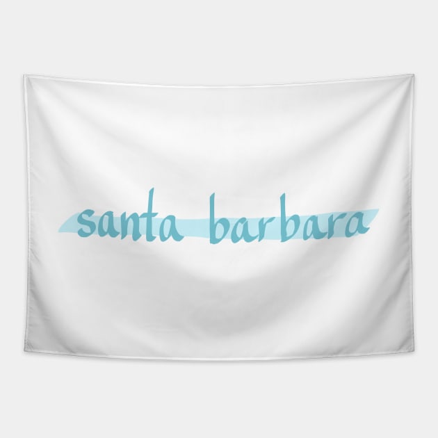 SANTA BARBARA, CA Tapestry by weloveart