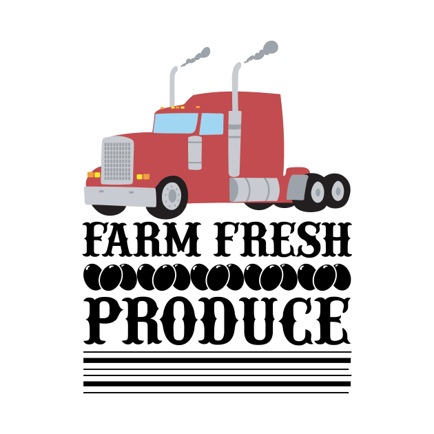 Farm Fresh Produce T Shirt For Women Men by Pretr=ty