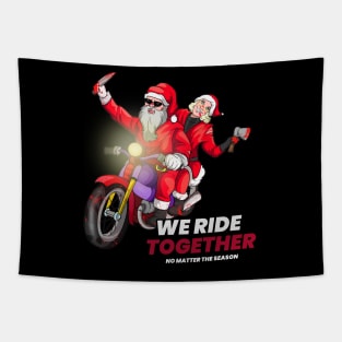 This Season We Ride Together Tapestry