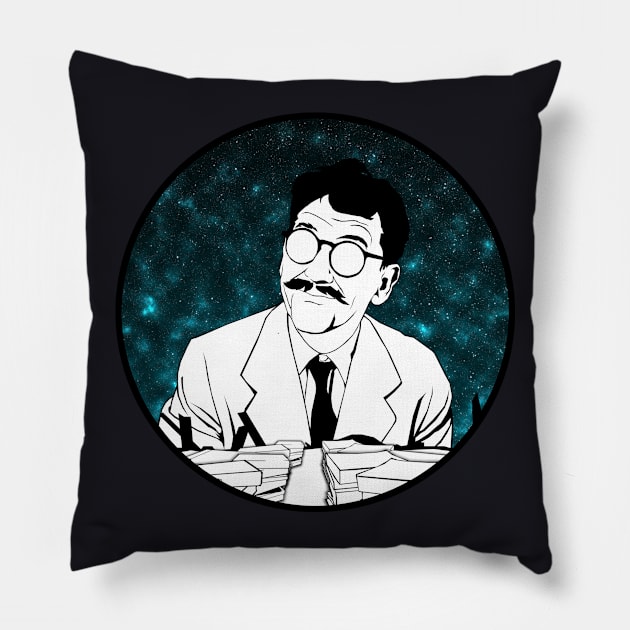 Time Enough for Bemis Pillow by MattBeard