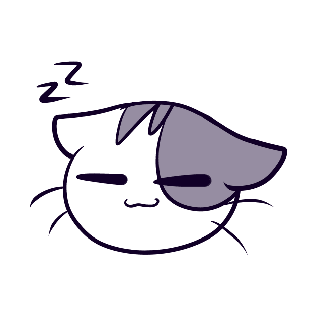 Zzzz kitty by lovelikebre