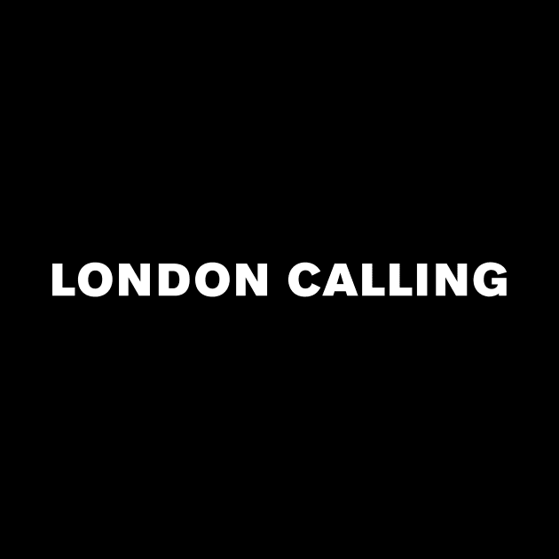 The Clash - London Calling by WeirdStuff