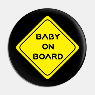 Baby on Board Pin