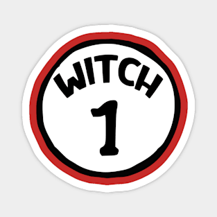 Witch 1 // Funny Halloween Parody Costume Magnet