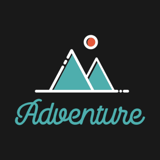 Adventure Minimalist Design T-Shirt