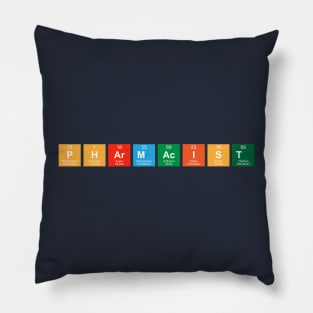 Pharmacist Periodic Table Pillow