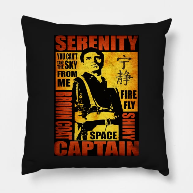 Serenity (coloured version) Pillow by kurticide