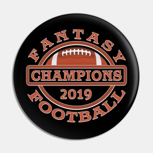 2019 Fantasy Football Champions Pin