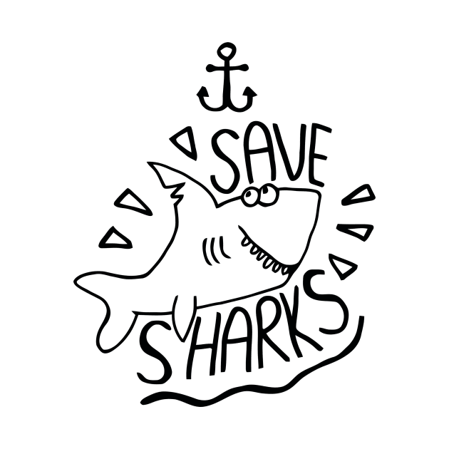 Save Sharks by Ramateeshop