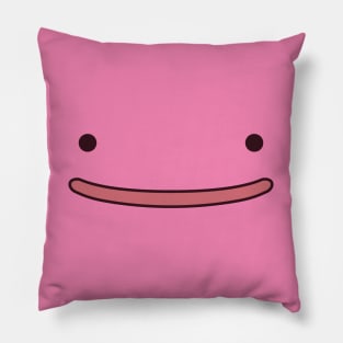 Wibble Wobble Face1 Pillow