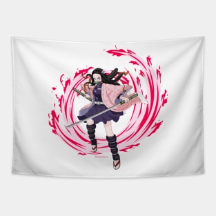 Bloodburst Sword Master Tapestry