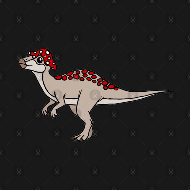 Pachycephalosaurus Mushie by MushieCreatures