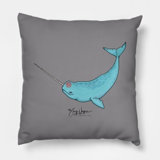 gnarwhal Pillow