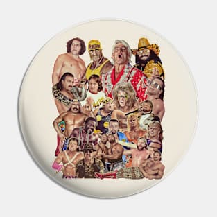 Pro Wrestlers of the 80s Pin