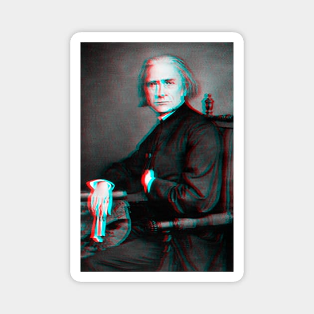 Franz Liszt Magnet by TheMusicophile