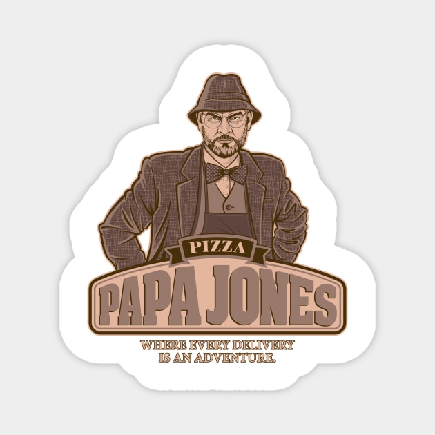 Papa Jones Magnet by Mephias